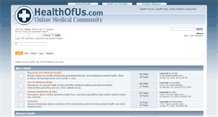 Desktop Screenshot of healthofus.com