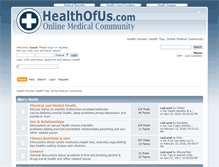 Tablet Screenshot of healthofus.com